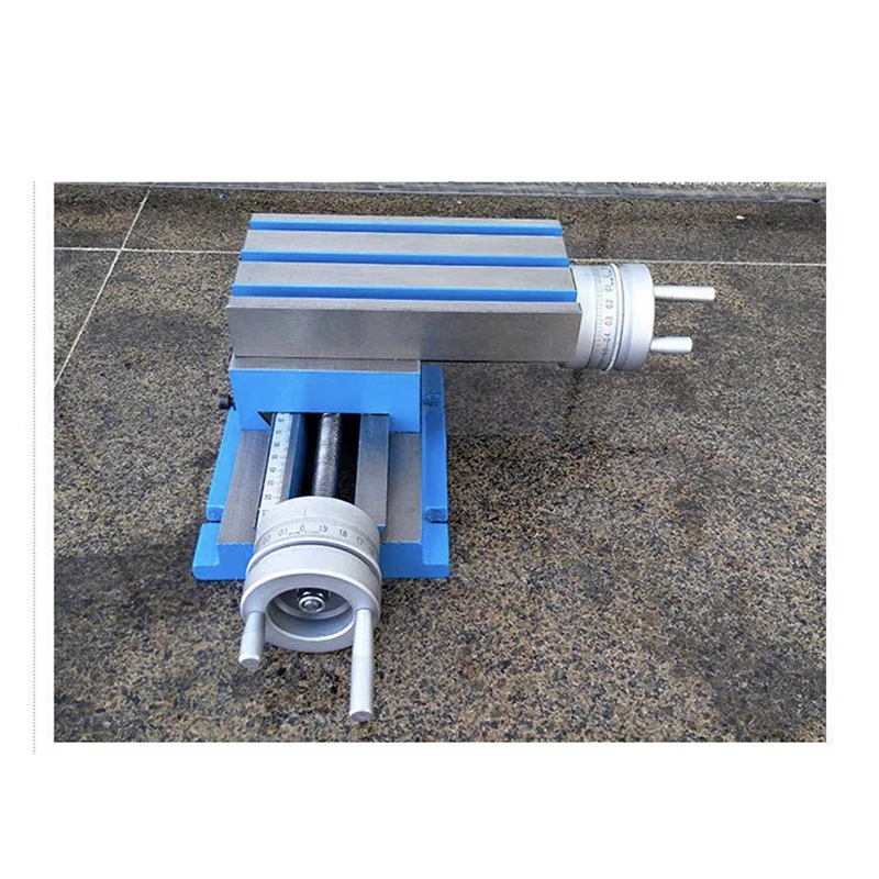 FF 4''x7.3'' 2-Axis Precision Workbench Milling Machine Cross Slide Compound Precision Compound Milling Machine Table