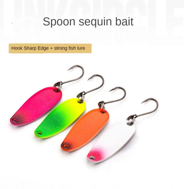 Jerry Gemini Micro Fishing Spoons Area Trout Wobbler2g 3.5g 4.5g UV Colours Metal Lures Spinner Bait Glitters Wholesale