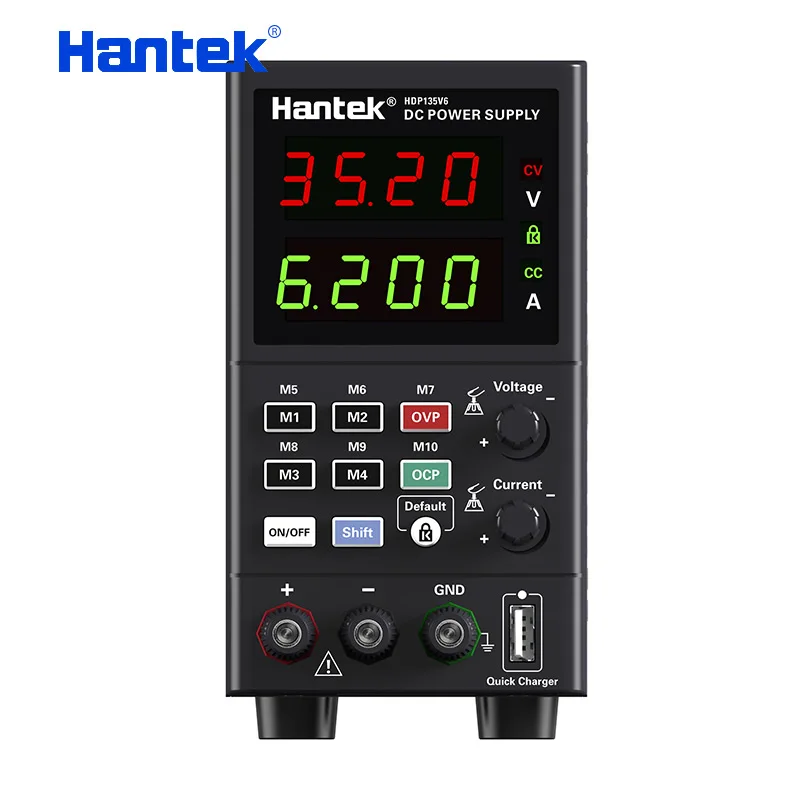 Hantek 4 Digital 1CH Lab DC Power Supply 35V/6A Adjustable Voltage Regulator Stabilizer Switching Programmable HDP1000 Series