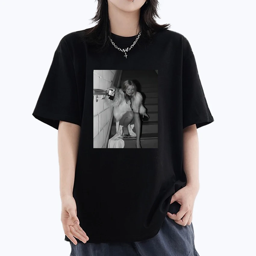 

Fashion Kate Moss Vintage Graphic Street Hip Hop short sleeve t-shirts Men Women 100% Cotton Oversized Summer Tee shirt Unisex