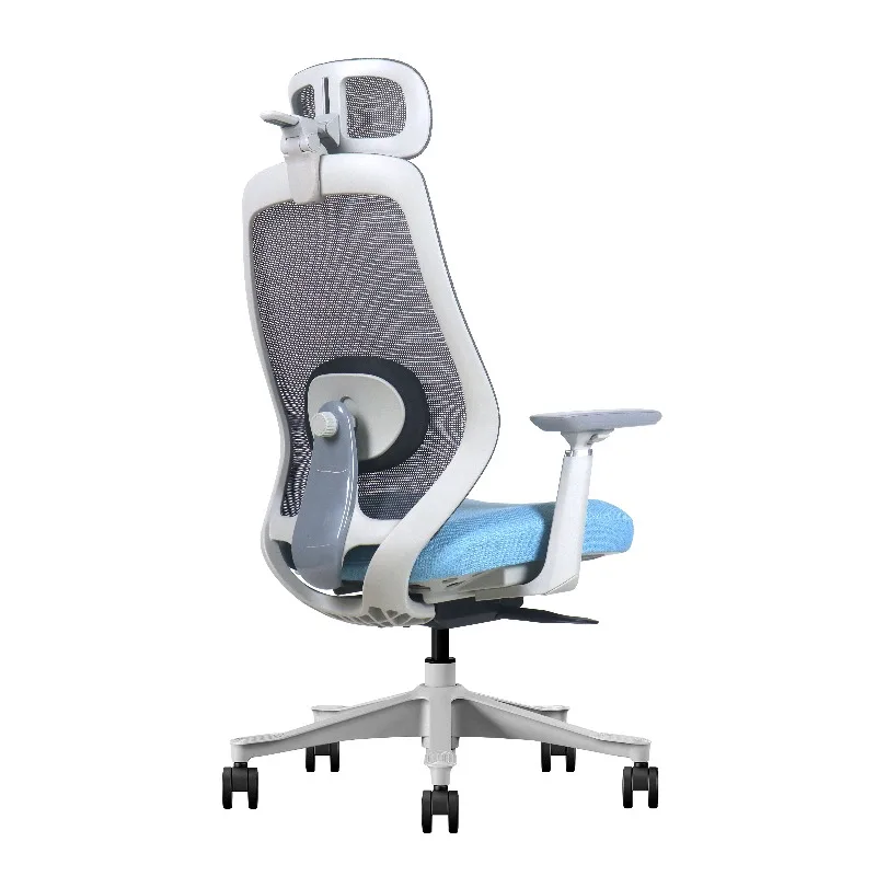 Super comfortable cushioned office chair, ergonomic administrative mesh chair, computer swivel chair