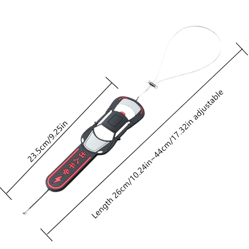Automotive Static Discharge Grounding Strap, Thickened Anti-wear Static Drag Chain, Car Tail Static Release Decorative Pendant