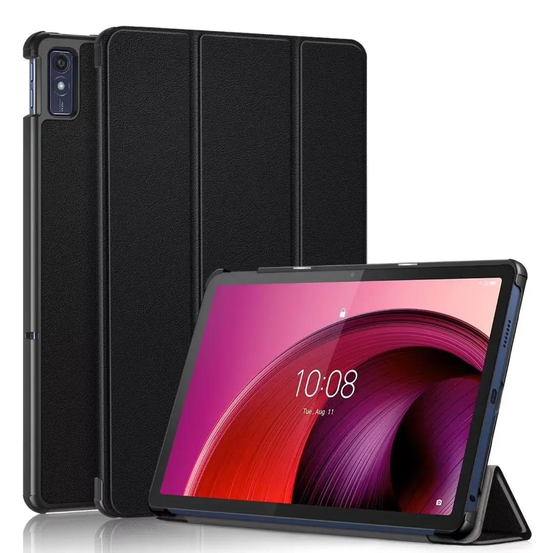

10pcs/Lot For Lenovo Tab M10 5G 10.6inch 10.6" TB360ZU Smart Leather Cover Wake Sleep Function Tablet