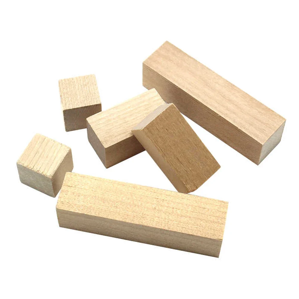 1-10Pcs 25x25mm Square Birch Wood Strip Solid Wooden Stick 25mm-300mm DIY Model Material Process Decoration Production Parts