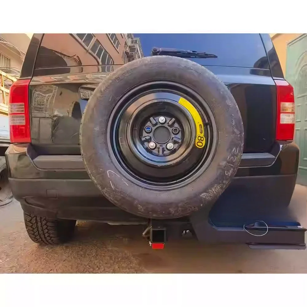 Pull-Out Foldable Spare Tire Mount, Universal Bracket with 2
