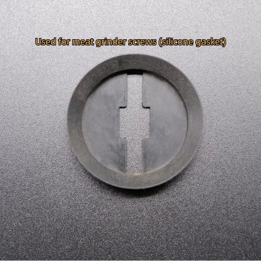 Dichtung für Fleischzerkleinererschraube, schwarze Dichtung, Braun-Spiralschraubenschnalle, Zubehör für Fleischzerkleinererschrauben – Detail 2