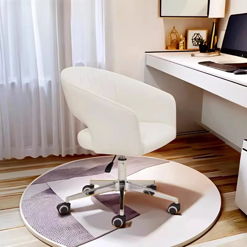 

Дешевый скандинавский офисный стул, удобный, прочный, роскошный, воздухопроницаемый, офисный стул, большая вращающаяся мебель из цельного металла Muebles