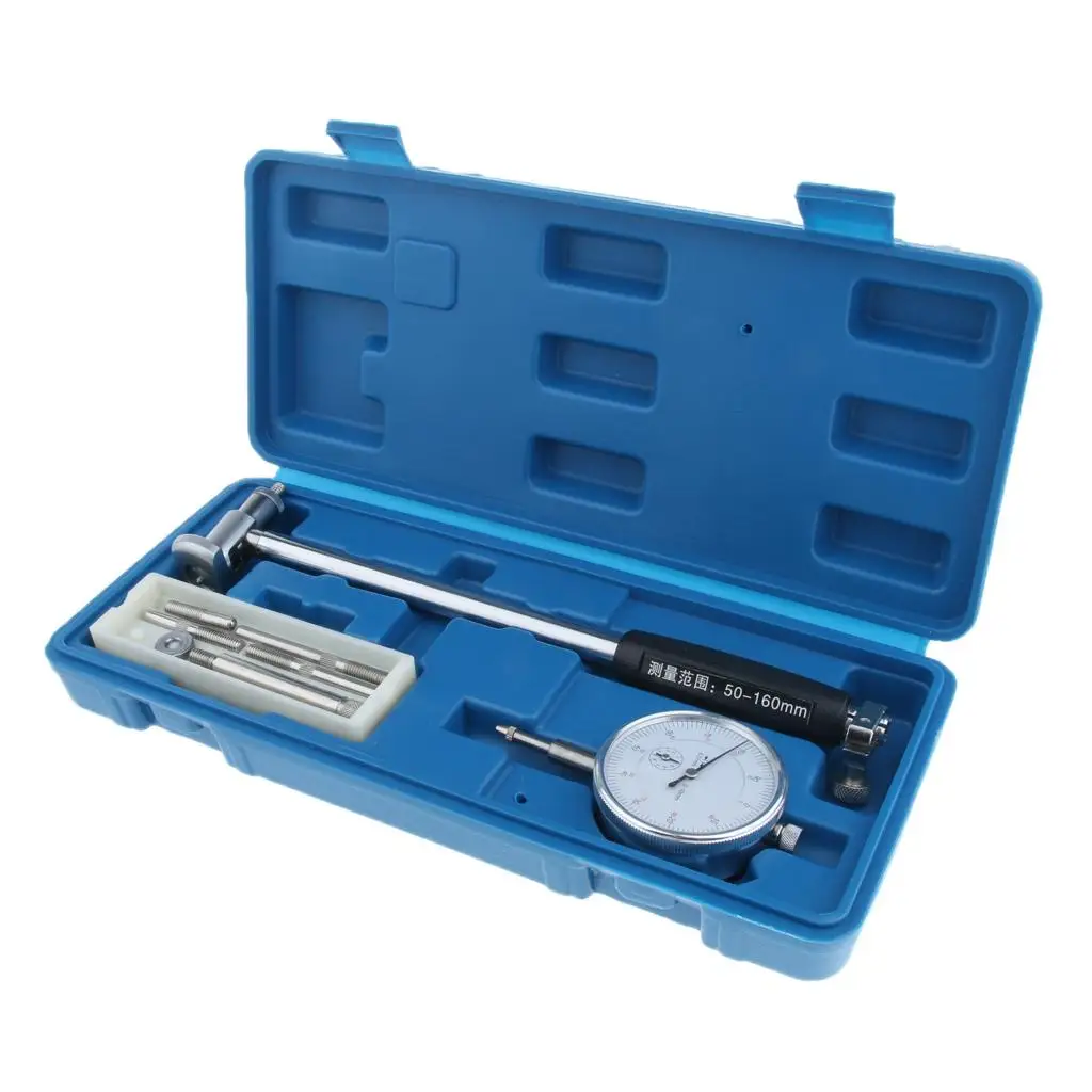 Diámetro interior Dial 50-160MM Herramienta de cilindro de motor Acero inoxidable