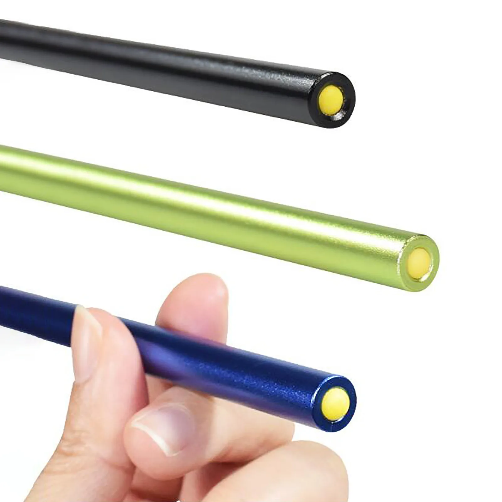 Morbido lanciatore di flipper Mini lega piccola lanciatore di palline Crackling tubo gioco di tiro in bambù Interessanti giocattoli di cracking per i bambini