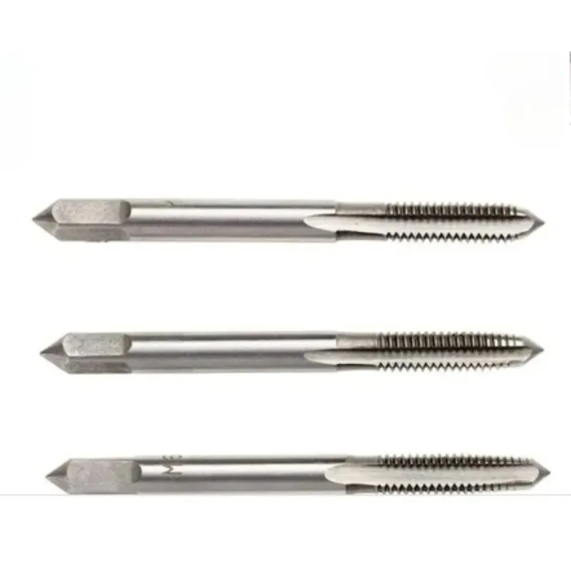 Hot Sale for 3 Pcs Metric Hand Taps M6X1 Conical/Plug/Bottom Thread Screw Tapping Blade HSS Hand Tap Tapping Tool