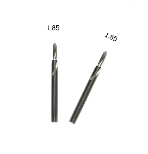 2pcs Dental Lab Pindex Tungsten Steel Drill Carbide Drill Burs - High Quality and Durable