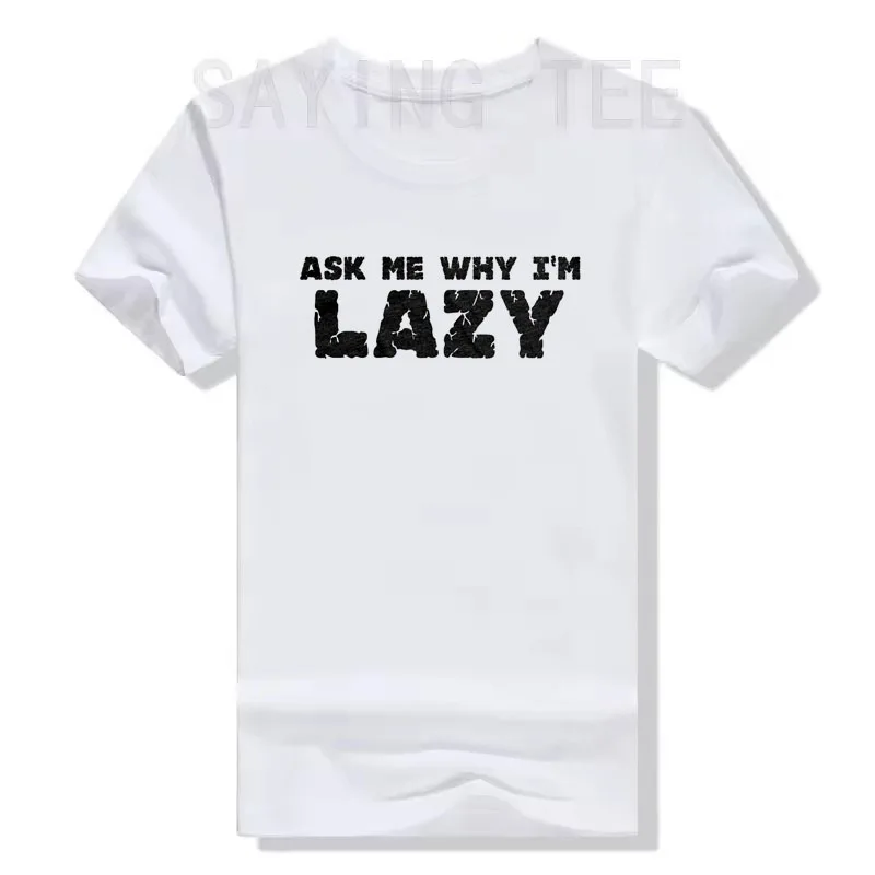 Frag mich, warum ich faul bin, Faultier-Flip, niedliches Tiermotiv, Herren-T-Shirt, Y2k-Lebensstil, Floth-Gesichtsgrafik, weiche Baumwoll-T-Shirts – Detail 11