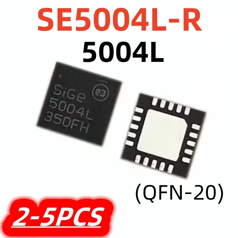 2-5Pcs/lot SE5004L SE5004 SE5004L-R 5004L QFN-20 New RF Amplifier Chip In stock