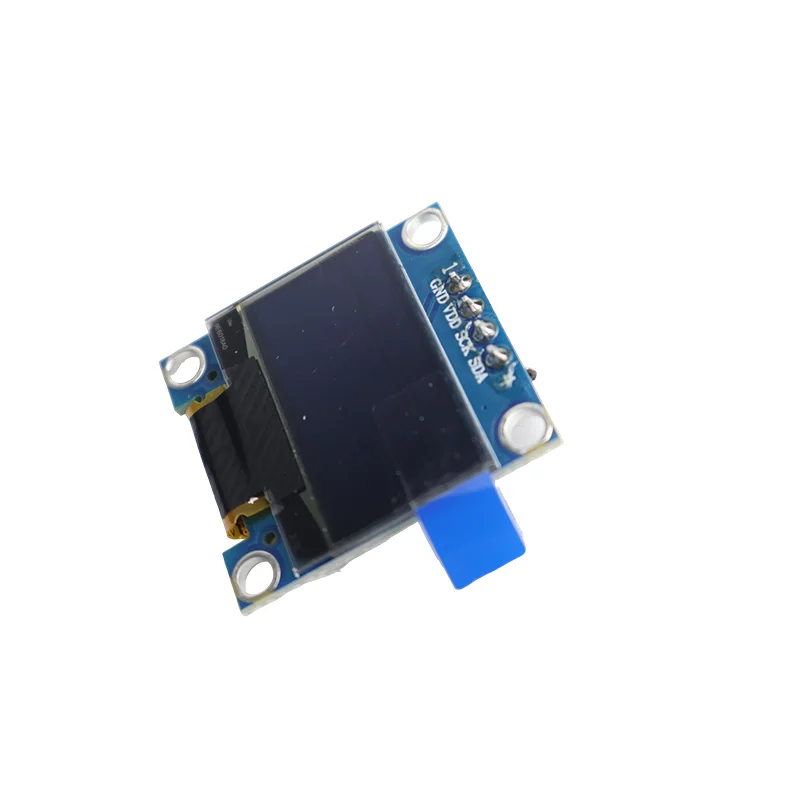 New 0.96 Inch Blue/White IIC OLED Display - 128x64 Pixels Arduino/RPi/ESP32 Compatible Low Power Compact for DIY & Embedded