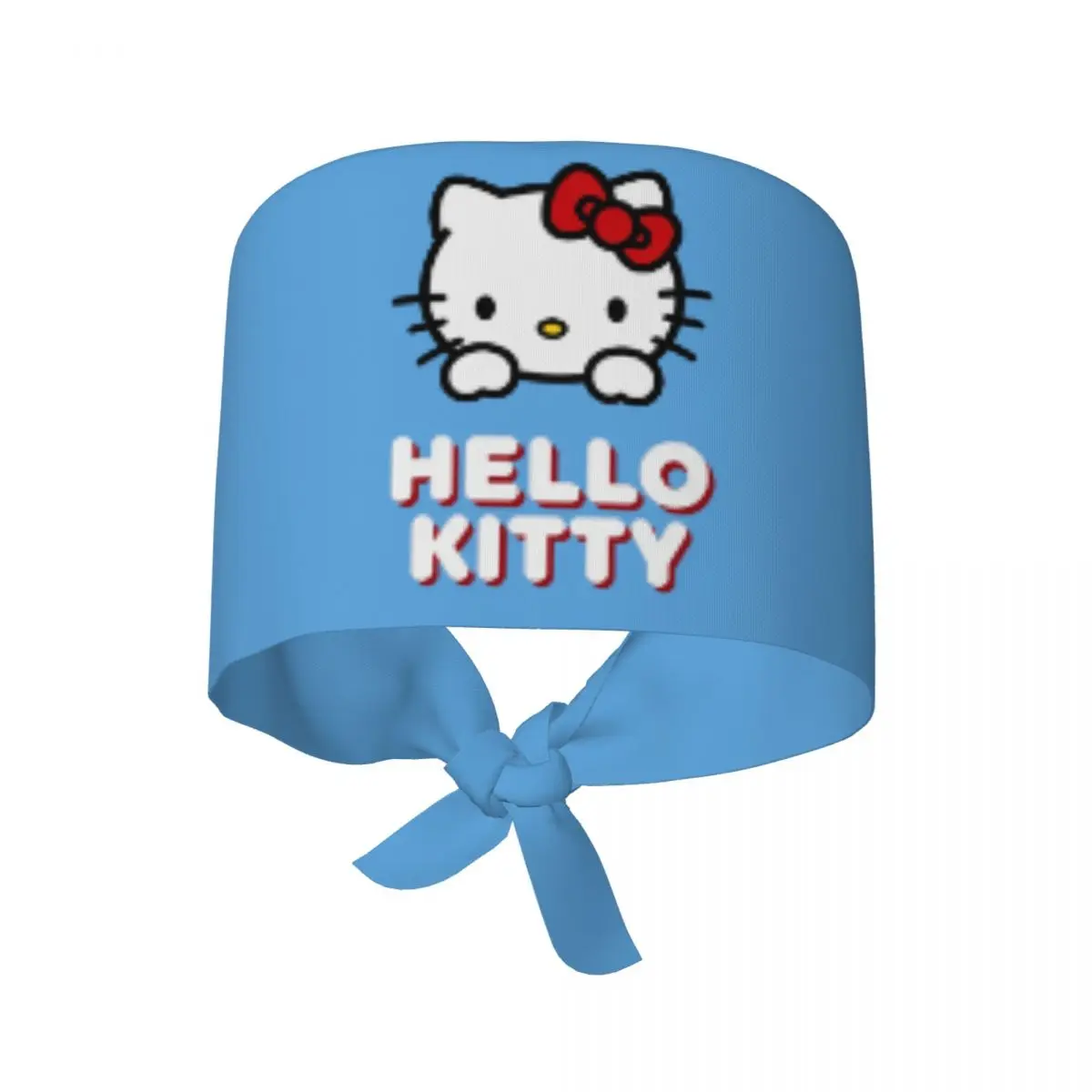 

Рабочая шапочка с рисунком кота «Hello Kitty», крутая рабочая шапочка для мужчин и женщин, хирургическая шапочка, шапка для медсестры, шапка для стоматолога
