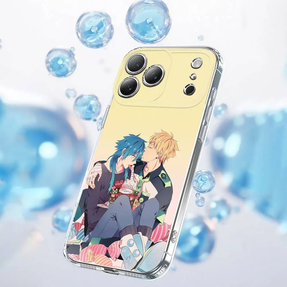 D-Dramatical Noiz Aoba Murder Handyhülle für iPhone 17,16,15,14,13,12,11 Plus,Pro,Max,Plus,E,SE4,Air,Mini Transparent