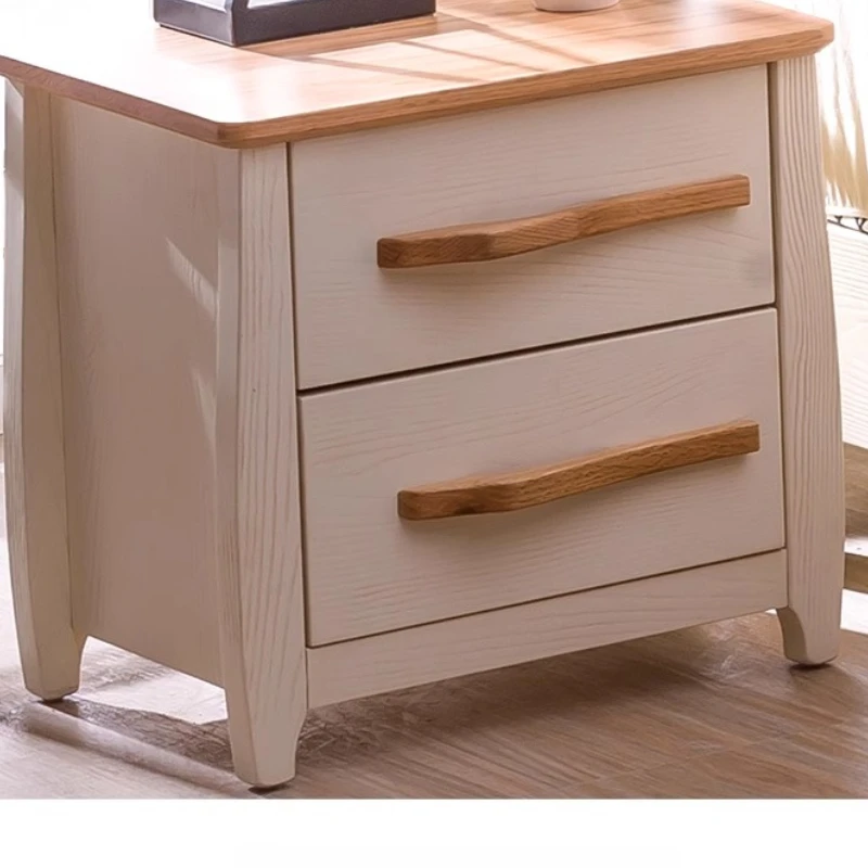 Minimalist White Bedside Table Lower Price Clearance Gothic Bedside Table Wooden Beige Mesitas De Noche Bedroom Furniture