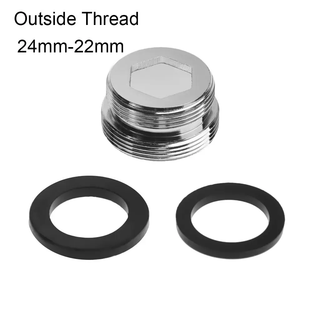 

Useful Metal Aerator Adapter Water Saving Adaptor Outside Thread Kitchen Faucet Tap Aerator Connector