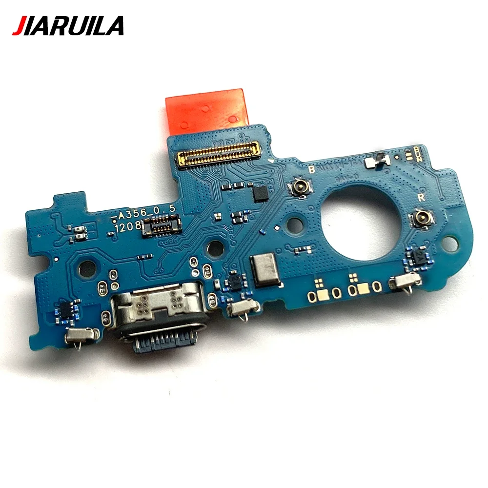 Dock Connector Micro USB Charger Charging Port Flex Cable Board With Microphone For Samsung A15 5G A156B A25 A35 A55 5G A05s A05