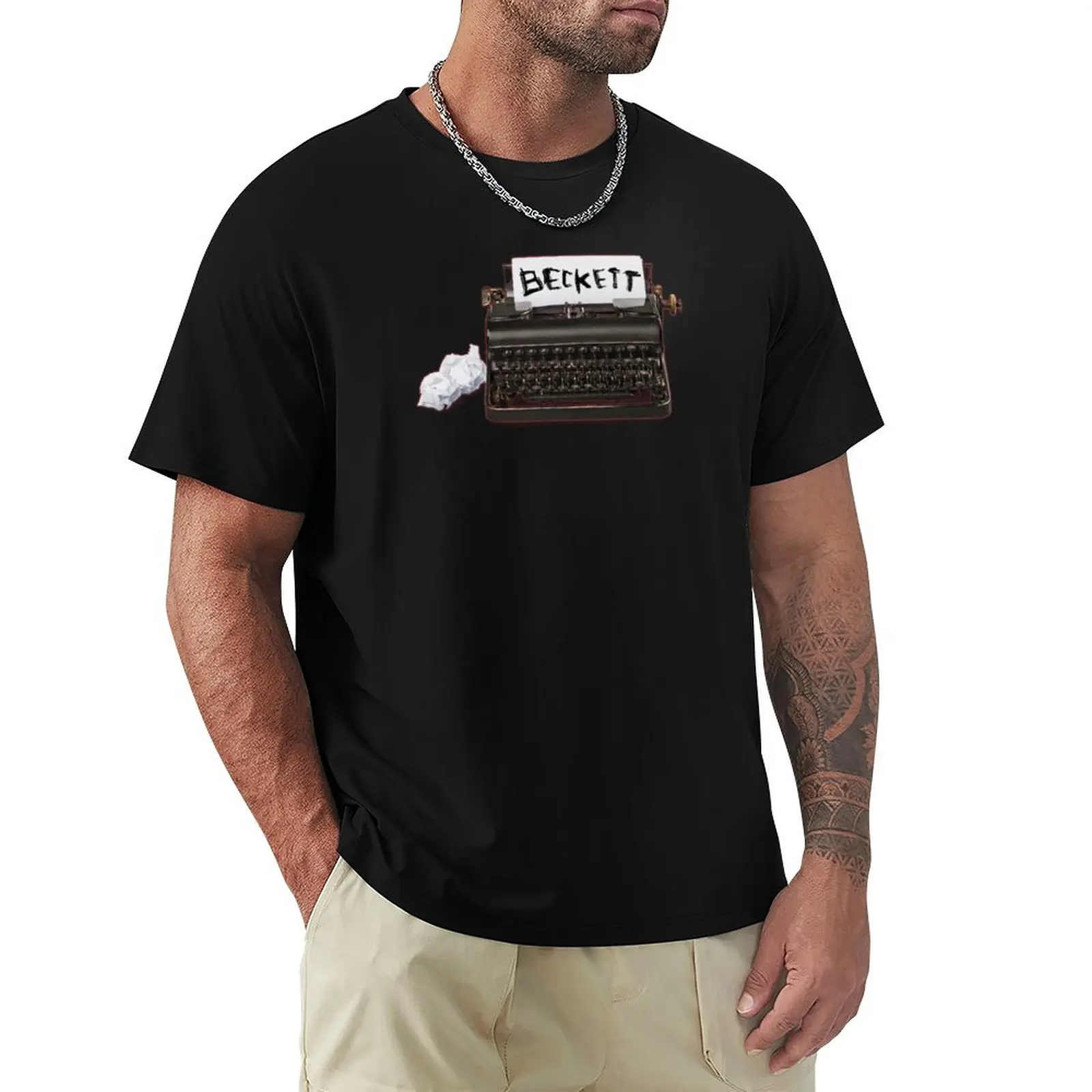 Kopie von Typewriter Bukowski, Gift for Writer T-Shirt Lightweight Running Sports T-Shirt
