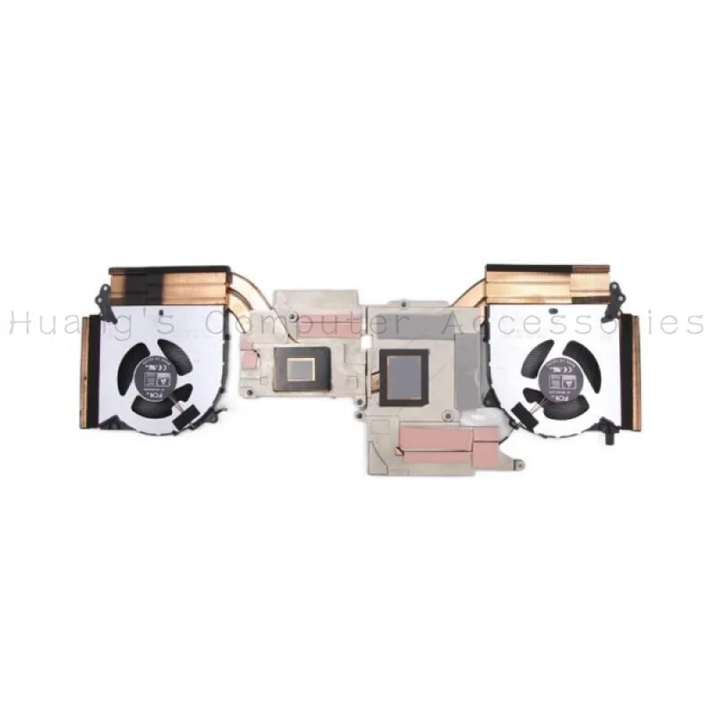 SS+New CPU GPU Cooling Heatsink Fan Assembly FRU 5H40S20132 5H40S20133 For Lenovo Legion R7000P Y550‑15A‑E AMD