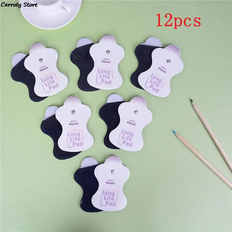 

12pcs Electrode Replacement Self Adhesive Pads Digital For Tens Acupuncture Digital Therapy Machine Massager Pad