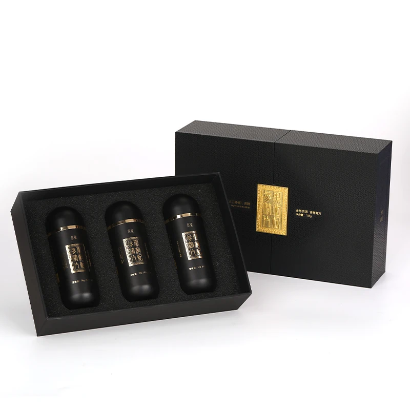 قرص مستخلص التوت والجينسنغ الأسود (حلوى مضغوطة)