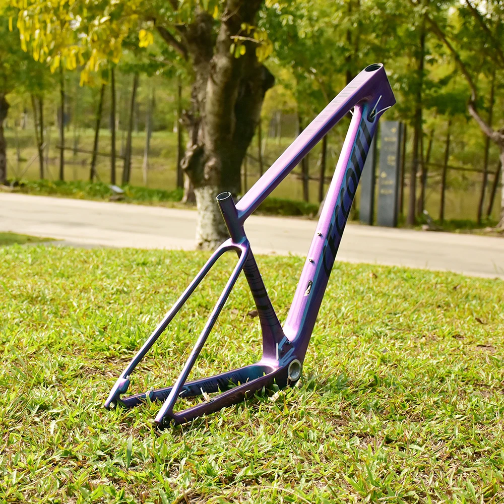 إطار حرباء من الكربون للدراجة  - مراجعة Carbon Mountain Bike Frame 29Er Boost وسعره
