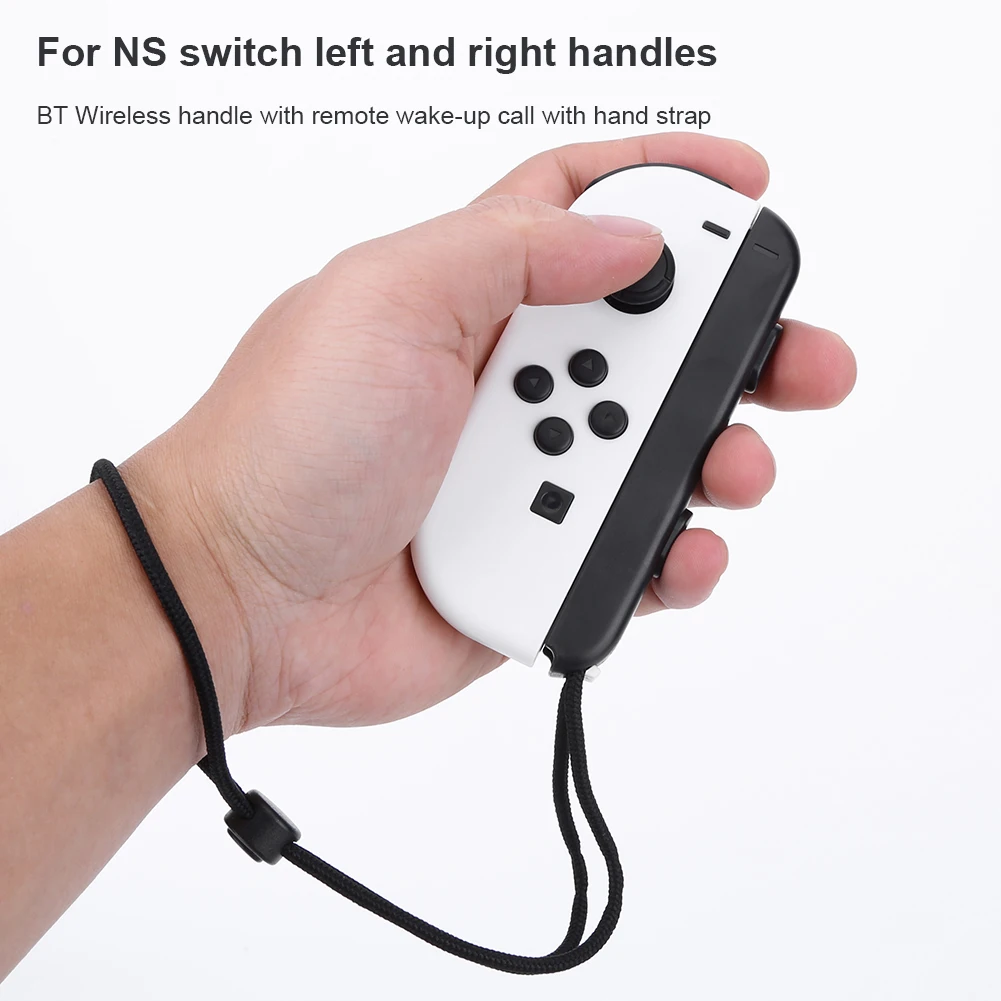 

Bluetooth-Compatible Mobile Game Controller Wake Up Function For Switch Wireless Controller with Hand Strap Left & Right