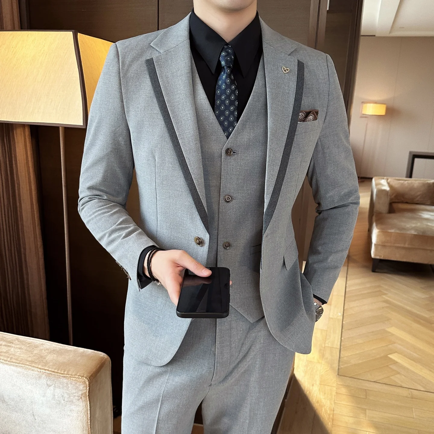 Hoogwaardige herfst herenpakse - High End Men'S Formal Wear recensie en prijs