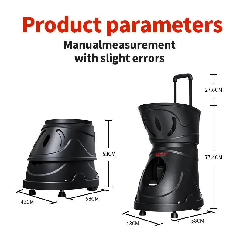آلة كرة البيسبول الاحترافية من SIBOASI، معدات ترفيهية للتدريب على الإلكترونيات الأوتوماتيكية، تطبيق تحكم عن بعد صديق للبيئة