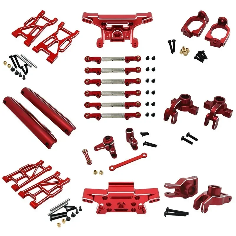 FOR MJX Hyper Go 10208 V2 Little Monster Remote control car parts Metal upgrade parts kit Pack Cup C Seat Pull Rod Drive Shaft