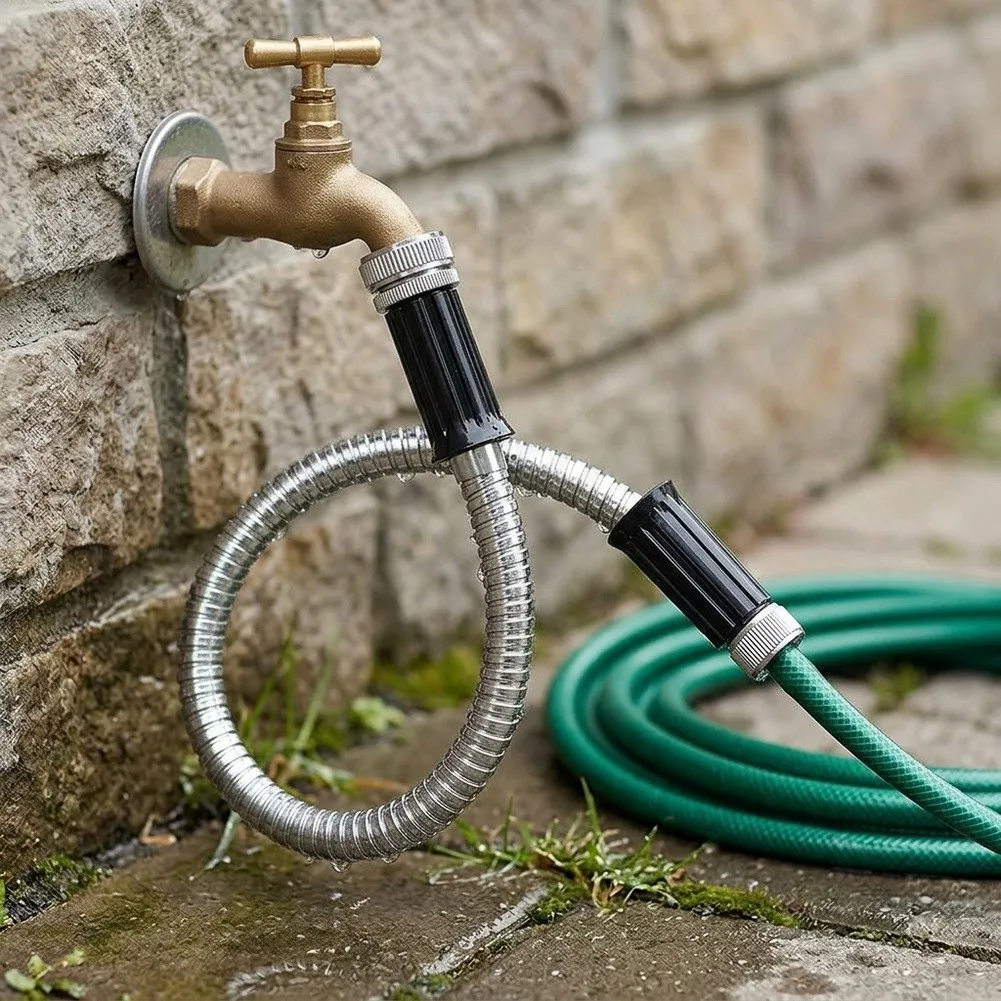304 Stainless Steel Garden For Hose Adapter Designed for Durability and Leak Free Performance in All Weather Conditions
