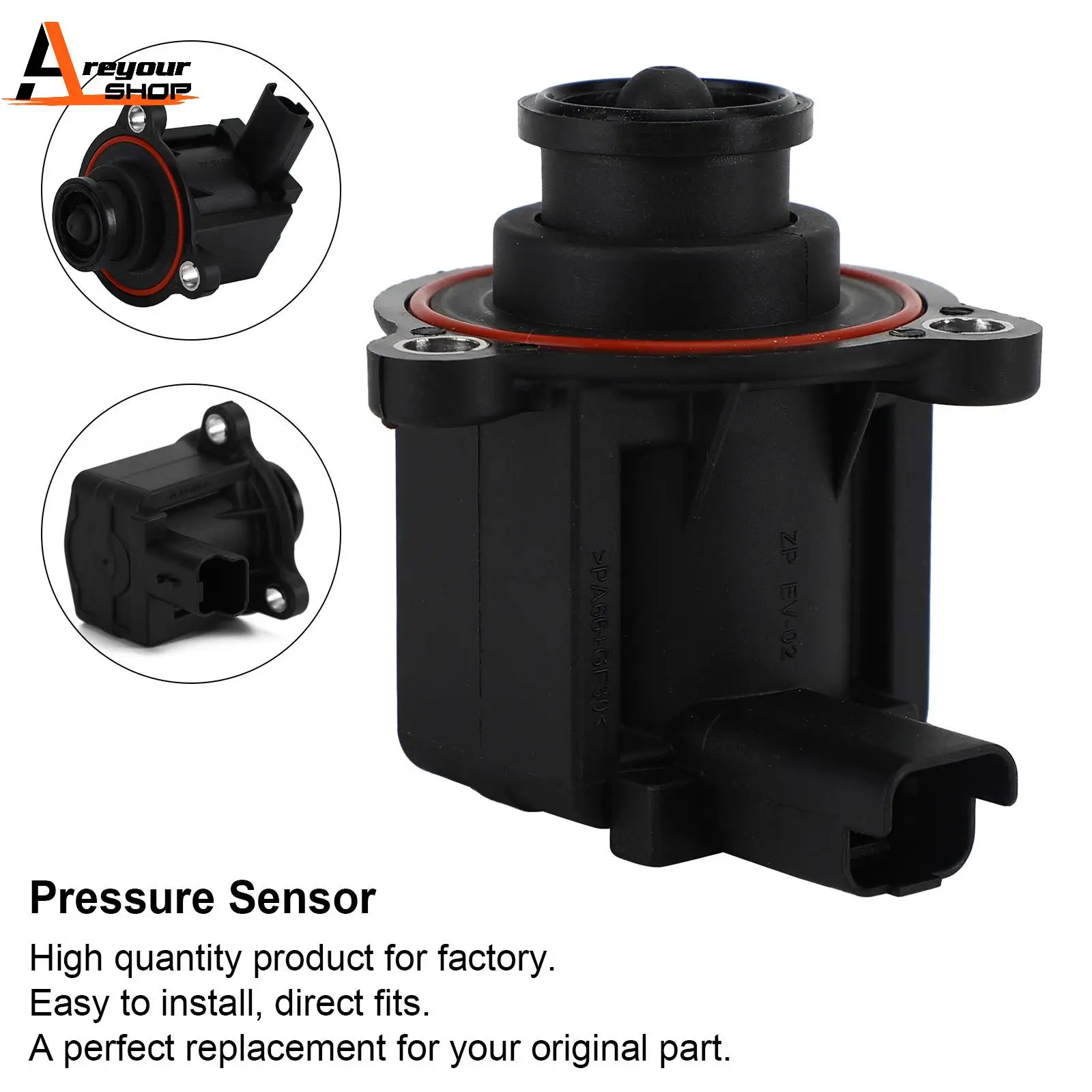 Areyourshop Turbo Diverter Solenoid Valve for Mini R55 R56 R57 R58 R59 R60 11658636606 11657566324 Car Auto Parts