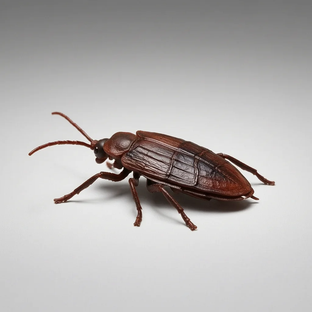 Rubber Cockroach Simulation Prop for Cosplay and Prank Joke Toy with Lifelike Texture Halloween Party Games