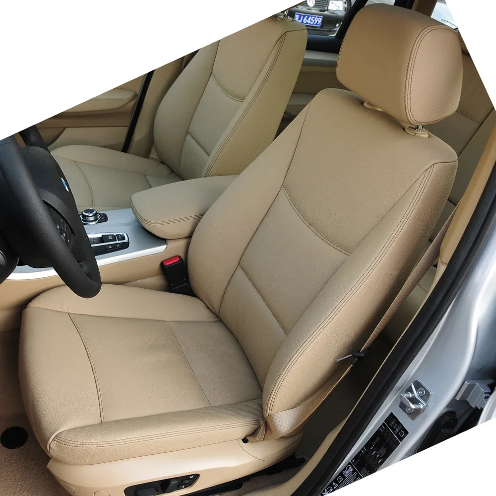 Spezieller Autositzbezug für BMW X3 2011 2012 2013 2014 2015 2016 2017, PU-Leder-Kissen, Autositzbezüge, Auto-Styling-Zubehör – Detail 1