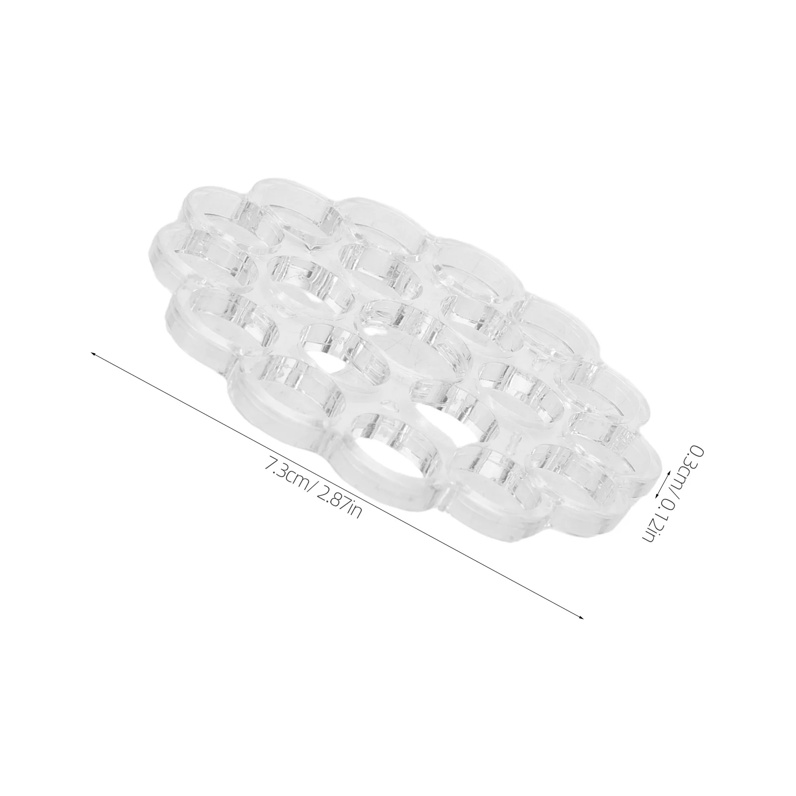 2 قطعة حامل جذع ايكيبانا حلزوني شبكة زهور إدراج أداة تصميم الأزهار القابلة لإعادة الاستخدام لترتيبات مزهرية واسعة الفم #5