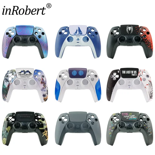 Carcasa del controlador para reemplazo de PS5 30 ° aniversario/Araña limitada/James/Robots cubierta frontal trasera Bdm-010/020/030/040/050
