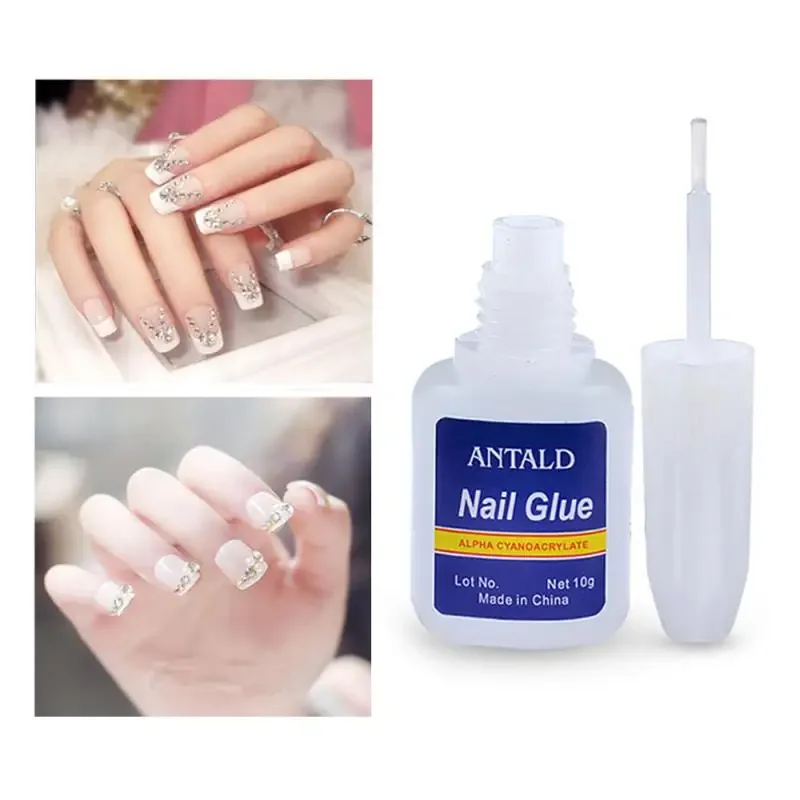 Cola para unhas arte em unhas strass gel cola super pegajosa adesivo rápido-gel unha polonês cola para arte em unhas decoração de jóias