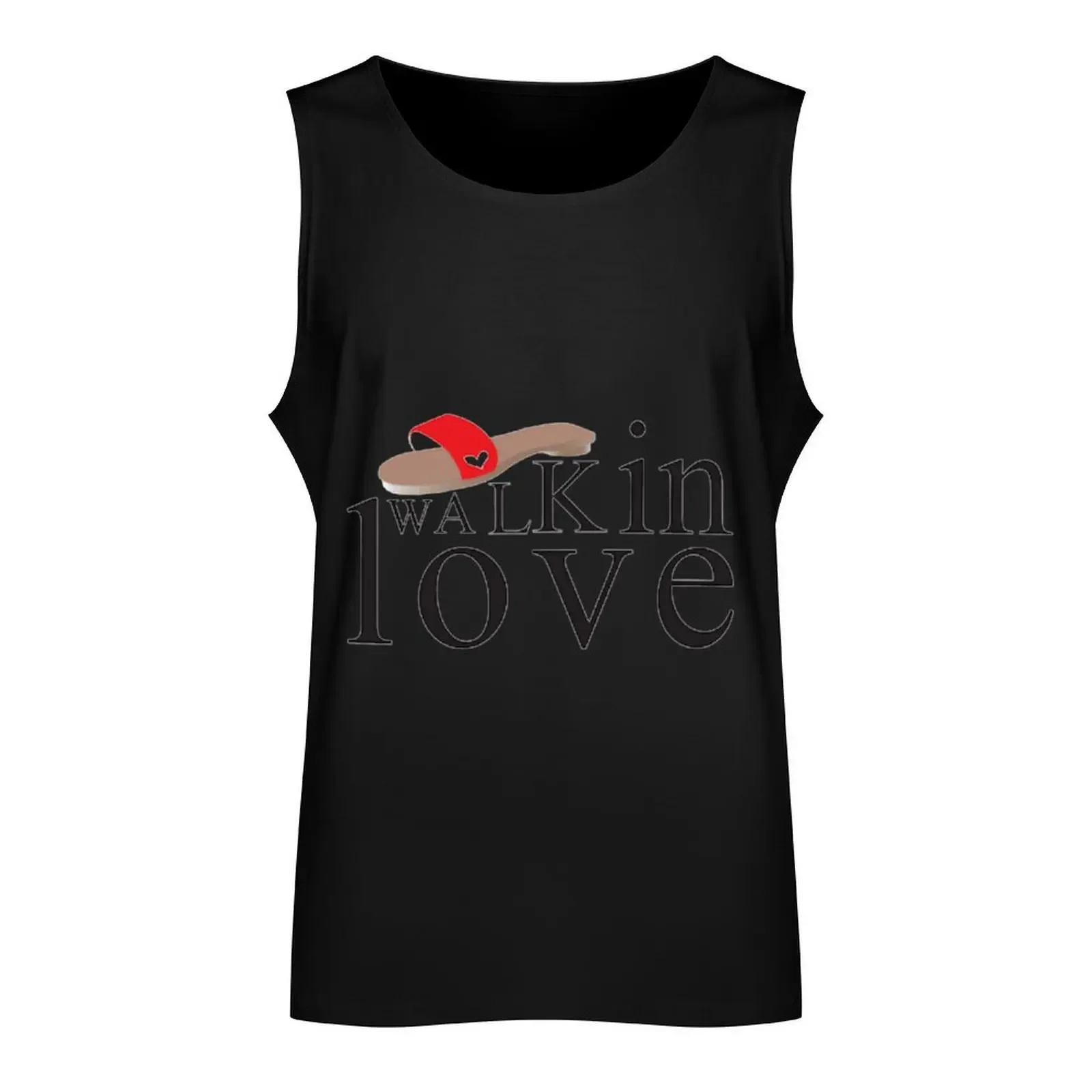 walk in love Tank Top bodybuilding sleeveless gym shirts male basketball