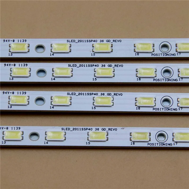 Светодиодная лента для подсветки Philips 40PFL5206H/12 40PFL6605H/12 40PFL6605H/60 40PFL6605D/78 40PFL6626H Bar SLED_2011SSP40_36_GD_REV0