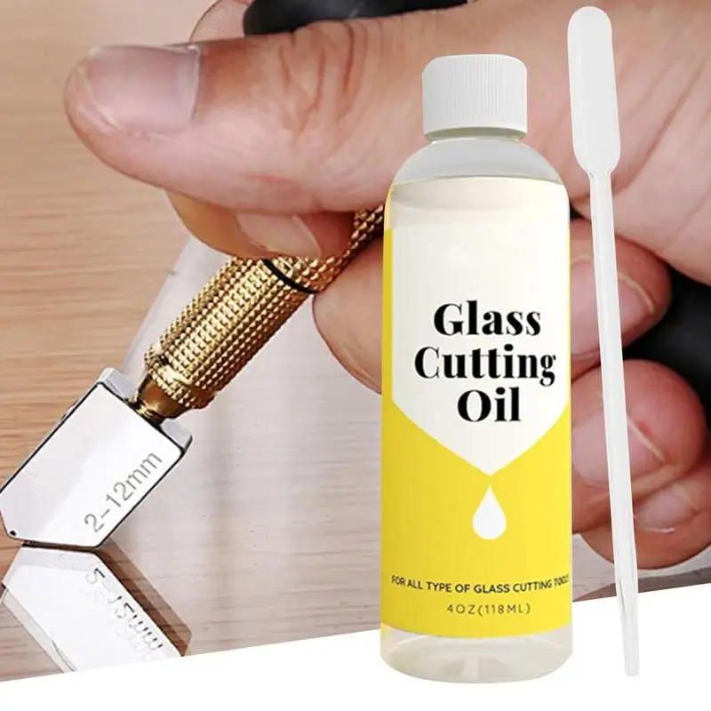 120ml Cutting Oil For Stained Glass Cutter Oil For Glass Drill Bit Easy To Use Multipurpose Mirrors Cutting Tool Fluid