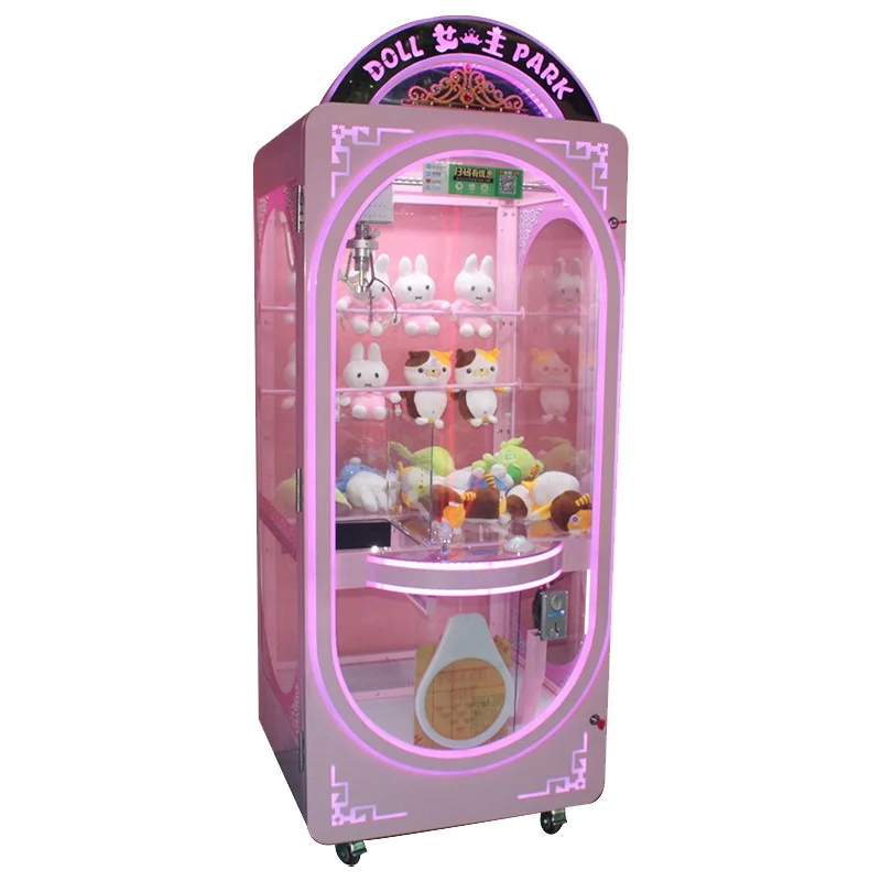 

Кукла Парк коготь кран машина горячая сумасшедшая игрушка коготь кран игровой автомат