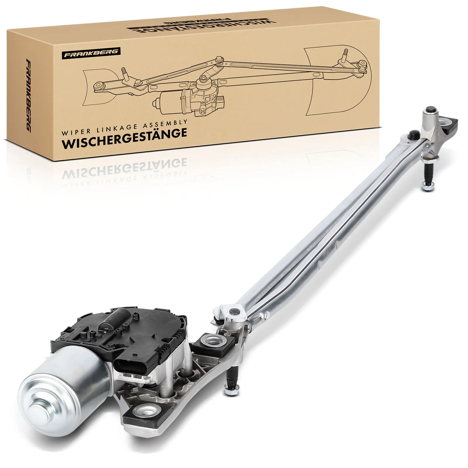Frankberg 1x ruitenwisserarm Schijfwisser voorzijde voor Volvo C30 C70 II S40 II V50 2004-2013 31253518 30784982 30699342