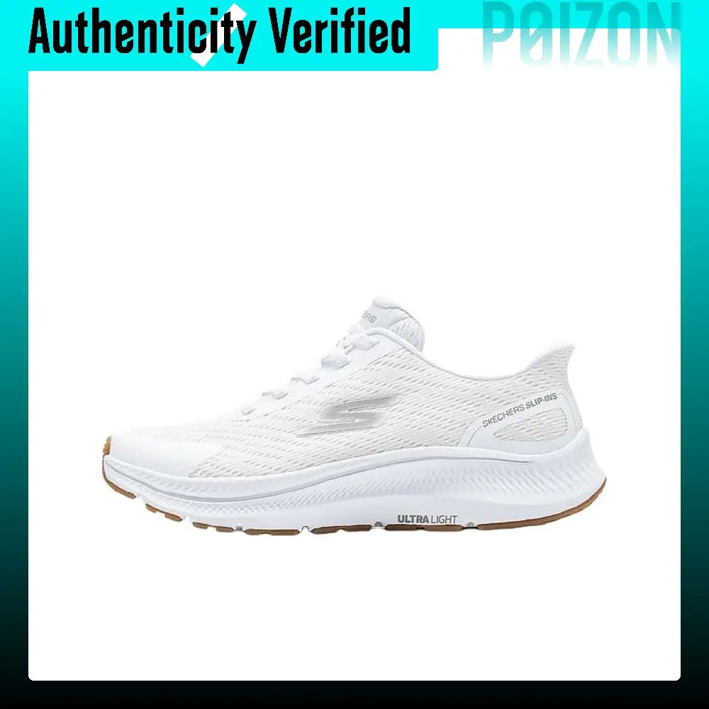 Skechers Go Run Consistent 2.0 Abrasion Resistant Abrasion Resistant Low top Casual Running Shoes Men's White 220880-WGY