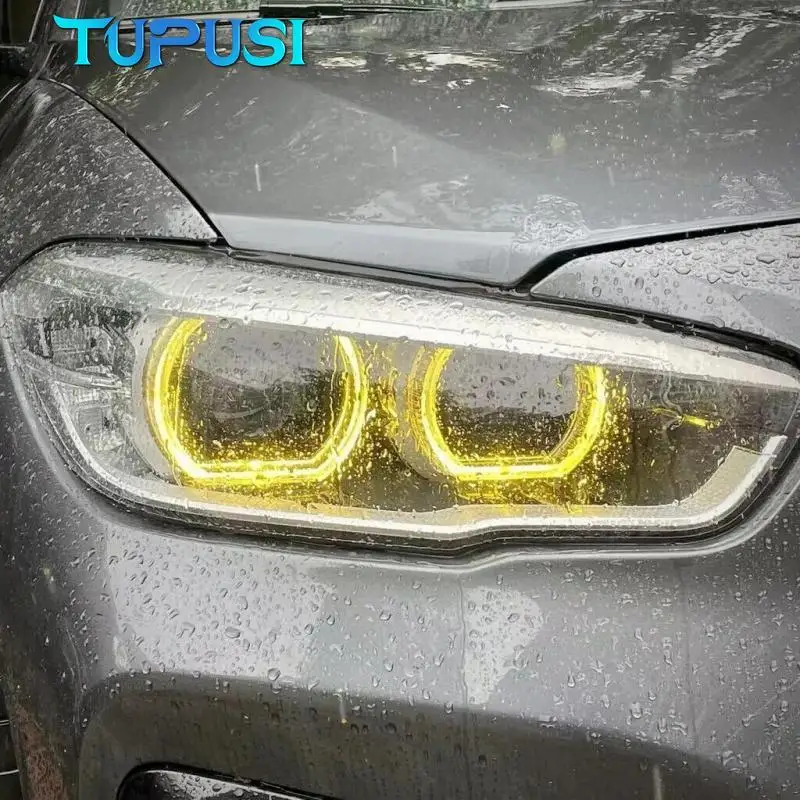 Yellow Angel Eye DRL Module Daylight for 2016 2017 2018 BMW 1 Series F20 F21 114d 118d 120i LCI LED Headlight OEM 63117428425 view 3