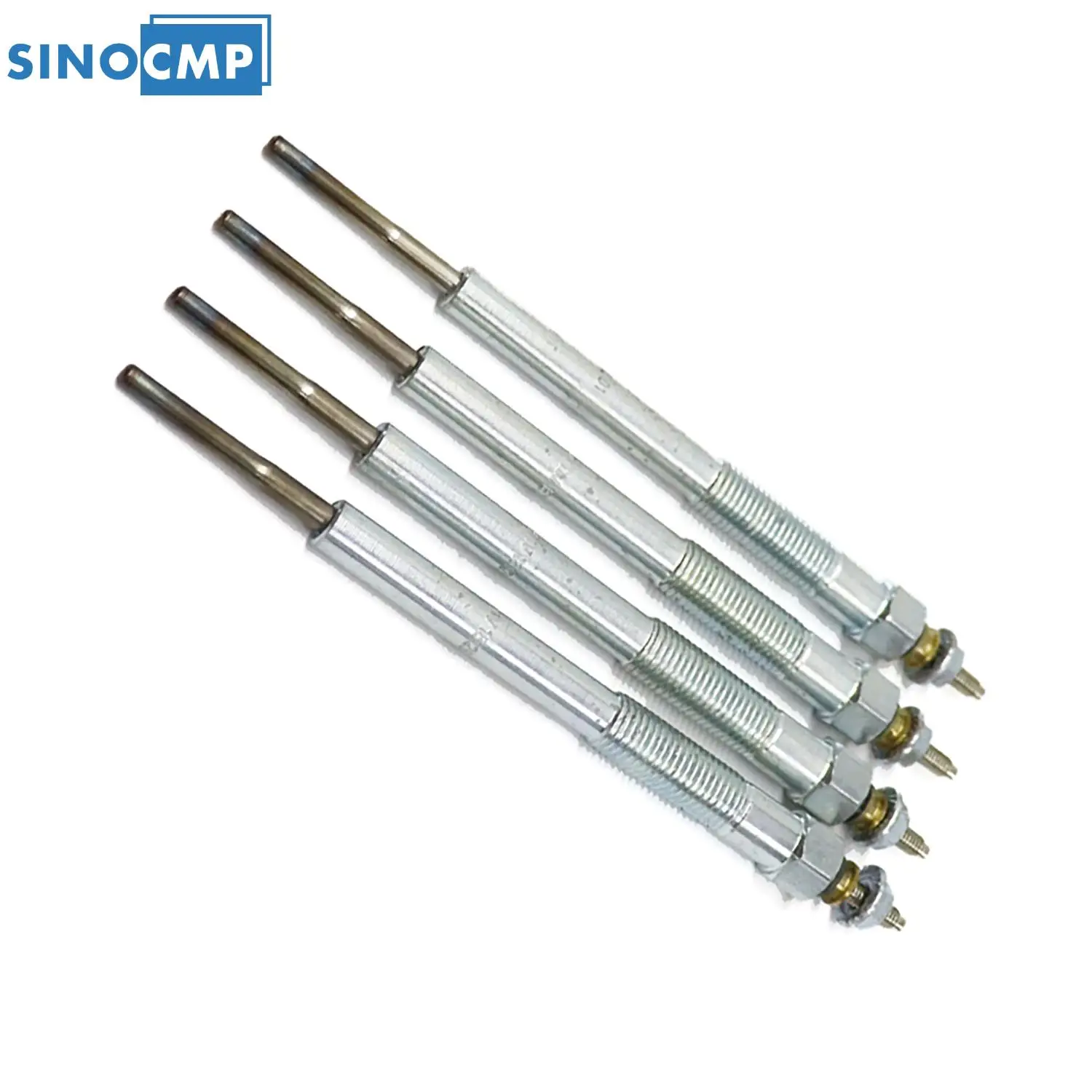 SINOCMP 4PCS Z-8-94319-700-2 Z-9-82511-978-3 Z-9-82511-978-0 12V Preheat Plugs For Isuzu 4FE1 4FA1 Engine TCM Komatsu Forklift