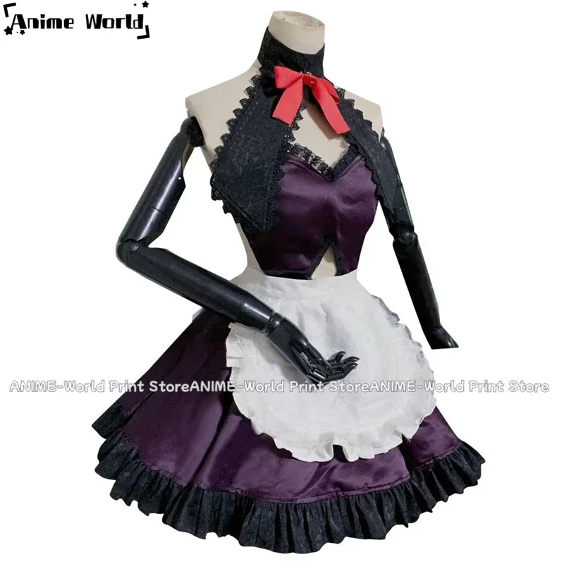 

《Custom Size》Anime Fate Apocrypha Fate Grand Order Ruler Joan Of Arc Jeanne D'Arc Maid Dress Cosplay Costume