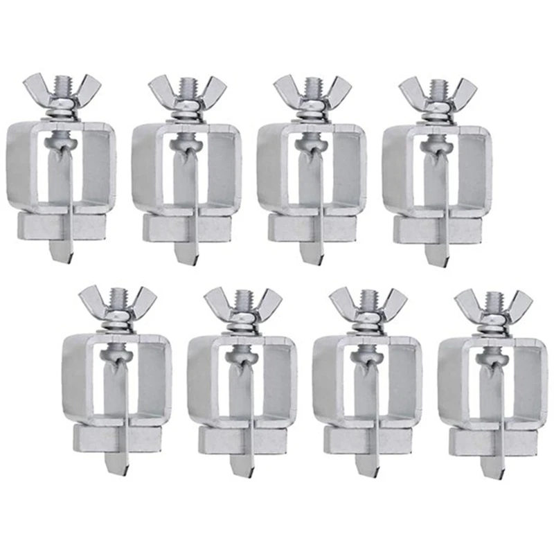 

8 Piece Butt Weld Clamps,Small Weld Clamps,Welding Butterfly Clamps,Automatic Body Panel Clamps For Edge-To-Edge Welding