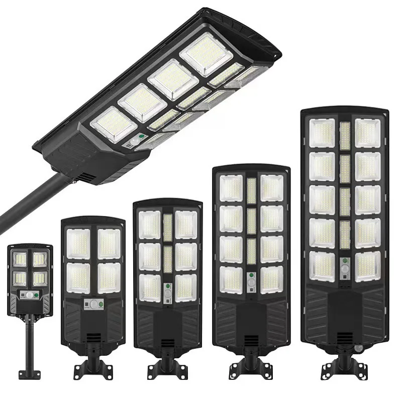 2025 All-in-One LED Solar Street Light High Brightness Waterproof IP65 100W-500W ABS Material for Outdoor Road Use